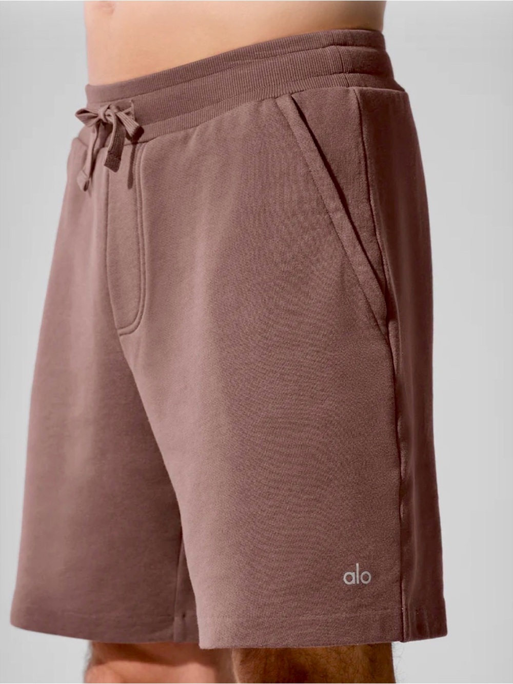 ALO Yoga Mushroom Drawstring Athletic Shorts
